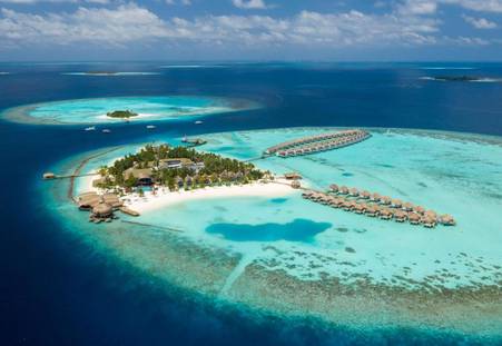 Фото отеля Outrigger Maldives Maafushivaru Resort 5*